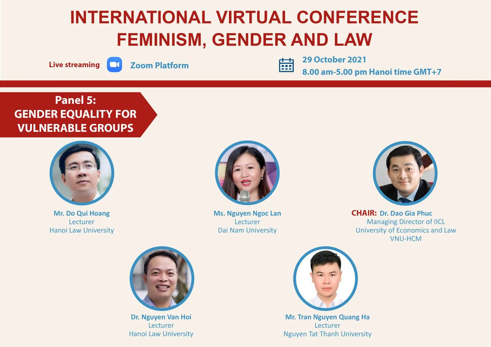 ICFGL 2021 Programme — Page 12