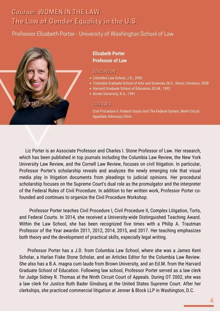 Prof. Elizabeth Porter